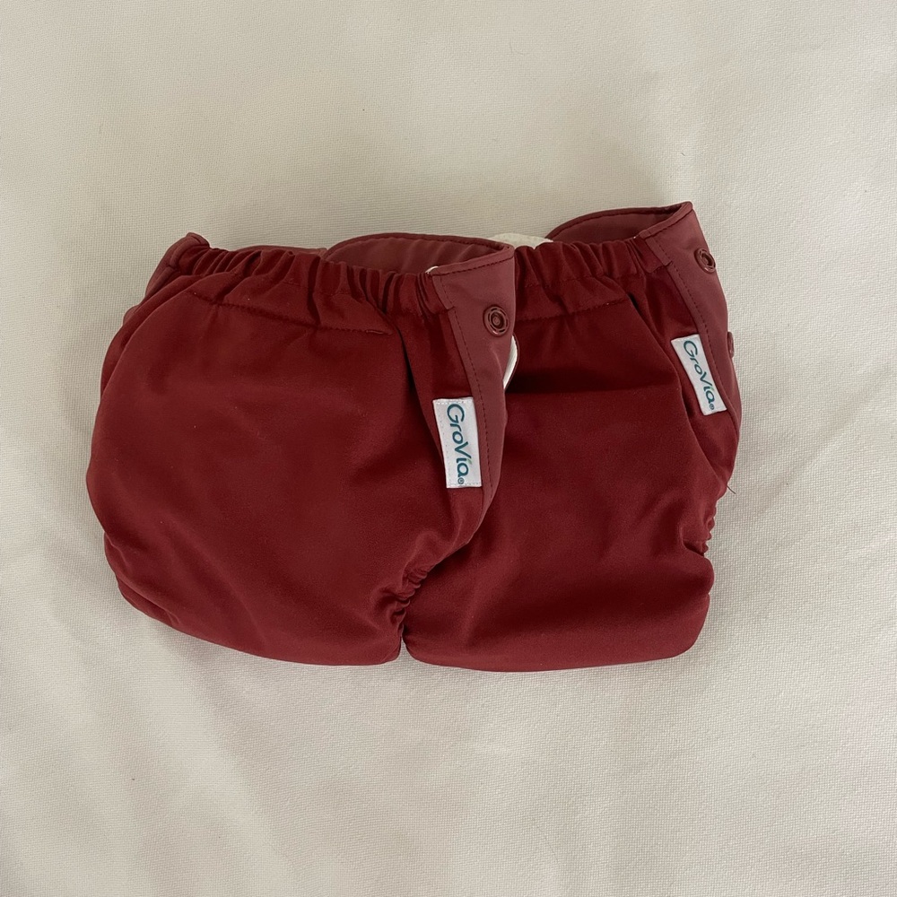 Grovia Organic Cotton All in One Cloth Diaper 2 Pack